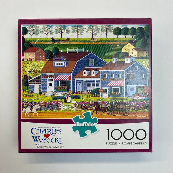 Buffalo Games Other - Charles Wysocki Prairie Wind Flowers Puzzle